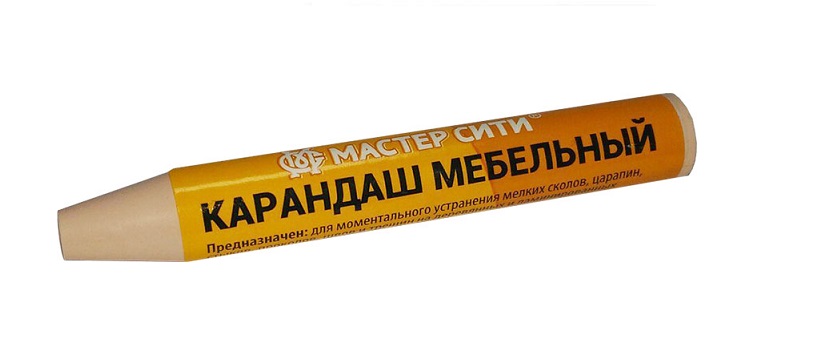 Карандаш мебельный дуб (беленый) молочный