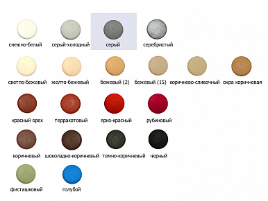 Заглушка под евровинт (шестигранник), Серый № 18, шт