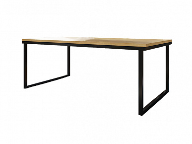 Стол журнальный №1 Loft 1000х530х365 (каркас) черный