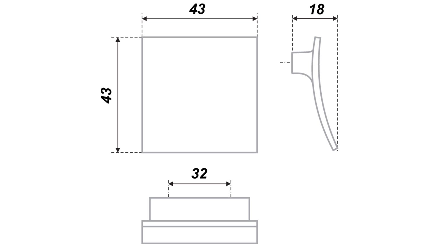 ручка RS079SC.4/32 (30) ВЫВОД