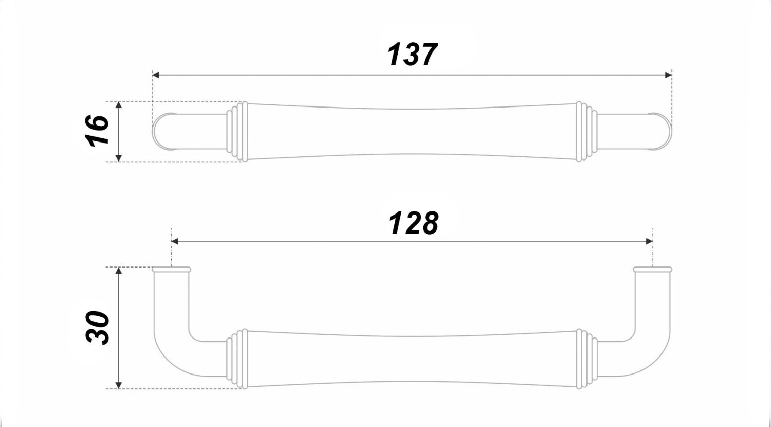 Ручка RS446BAZ.4/128 MASTER ВЫВОД
