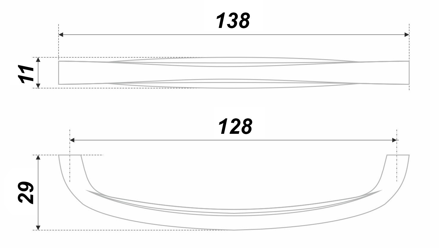 Ручка RS433CP.4/128 (35) ВЫВОД