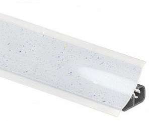 Плинтус для столешниц Белая искра 3м. №1303 ВЫВОД