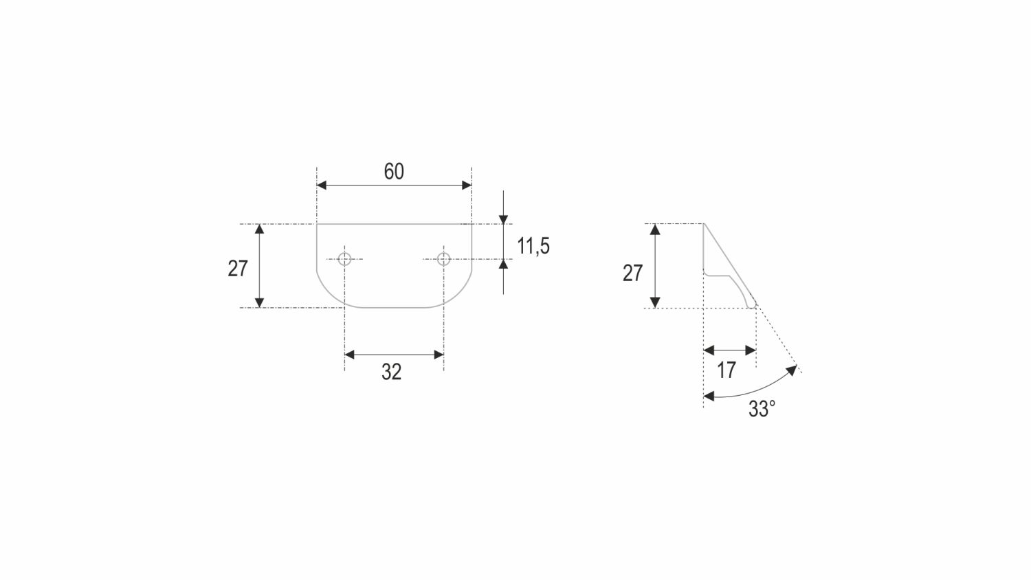ручка RS156BL.3/32 (100)