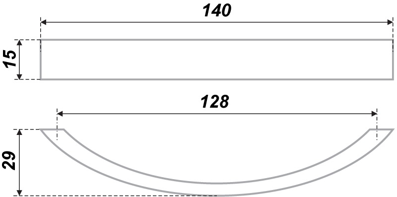 ручка RS030CP.3/128 (30)