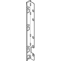 Держатель задней стенки Legrabox высота "F", терра чёрный, левый