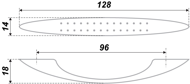 ручка RS023CP.4/96 (50/500)