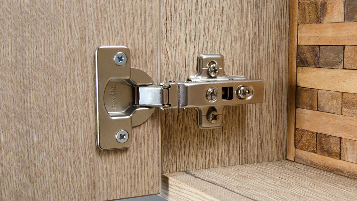 Петля H319C02 для толстых фасадов с амортизатором (100)