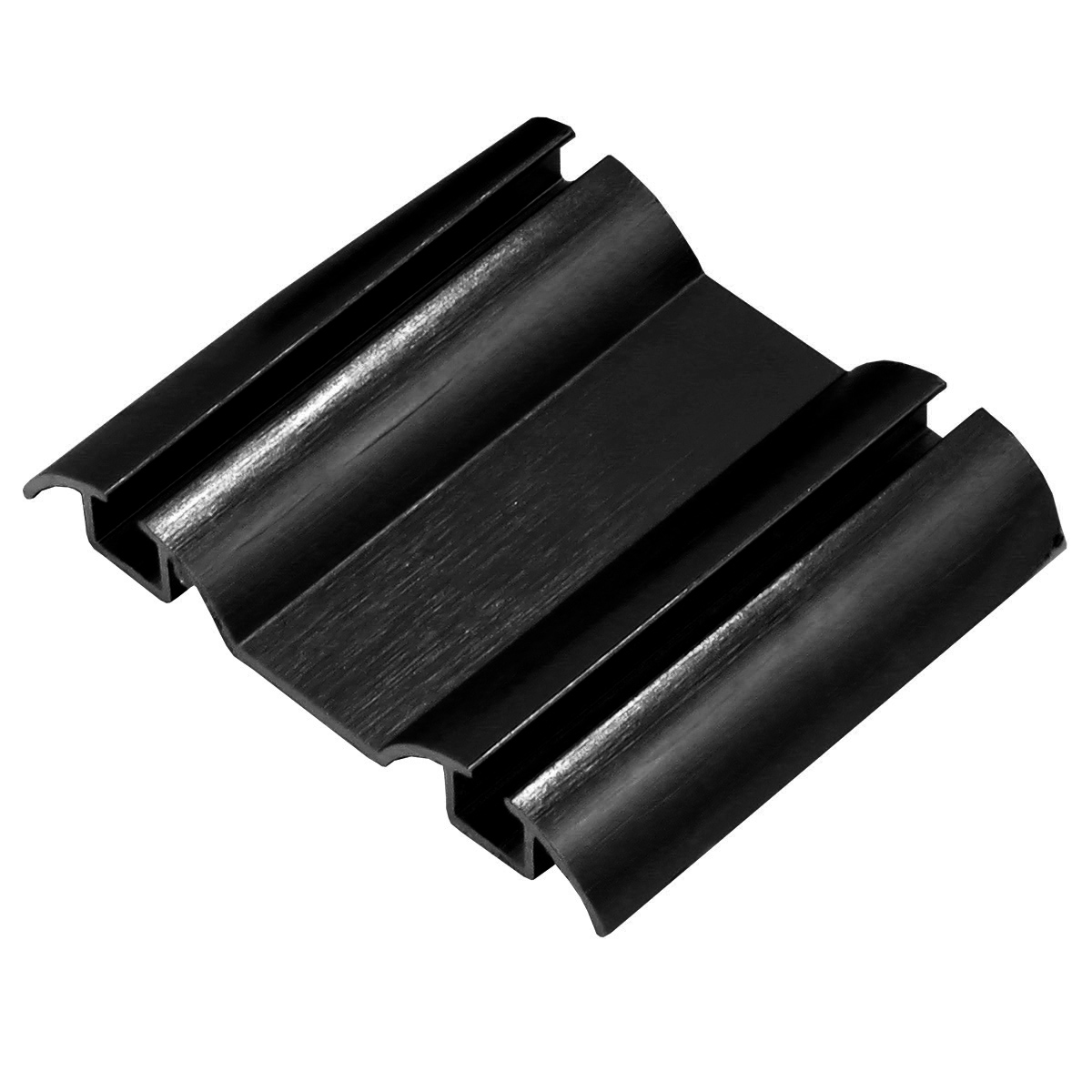 Трек нижний, Черный браш, 4000 мм (чр 3880 мм)