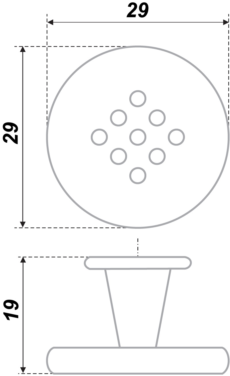 ручка RC011CP.4 (С1140) (50)