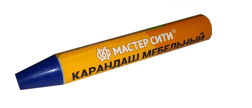Карандаш мебельный синий П/ЗАКАЗ