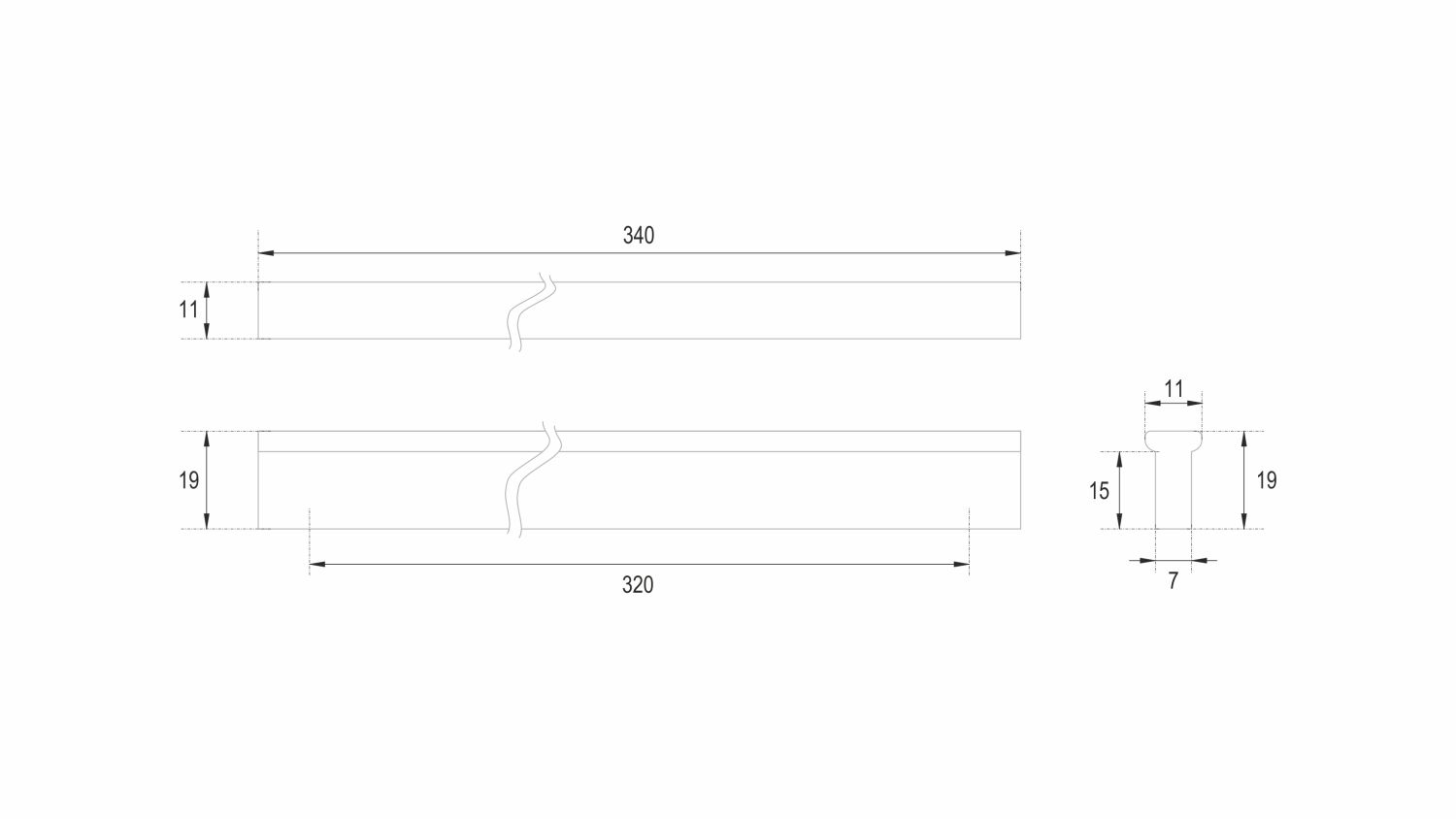 ручка RS066BL.4/320 PORT (18)