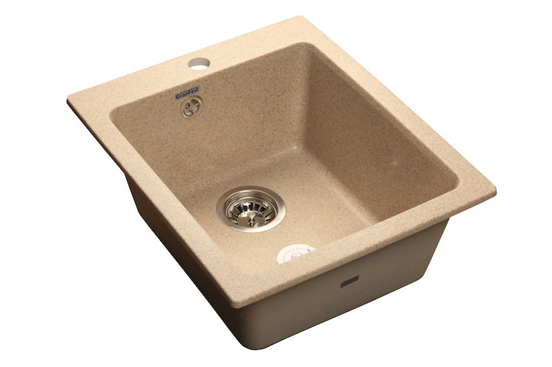 Мойка GranFest мрамор PRACTIC GF-P505 (427х505мм) Песок П/ЗАКАЗ