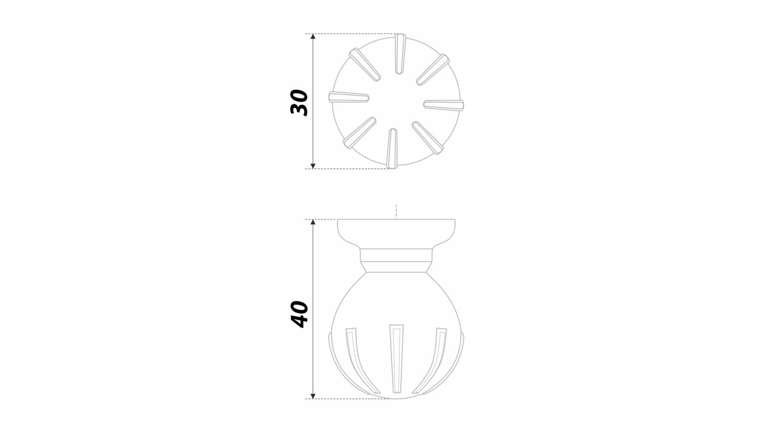 Ручка мебельная RC308EAB.4 TILDA (25) ВЫВОД