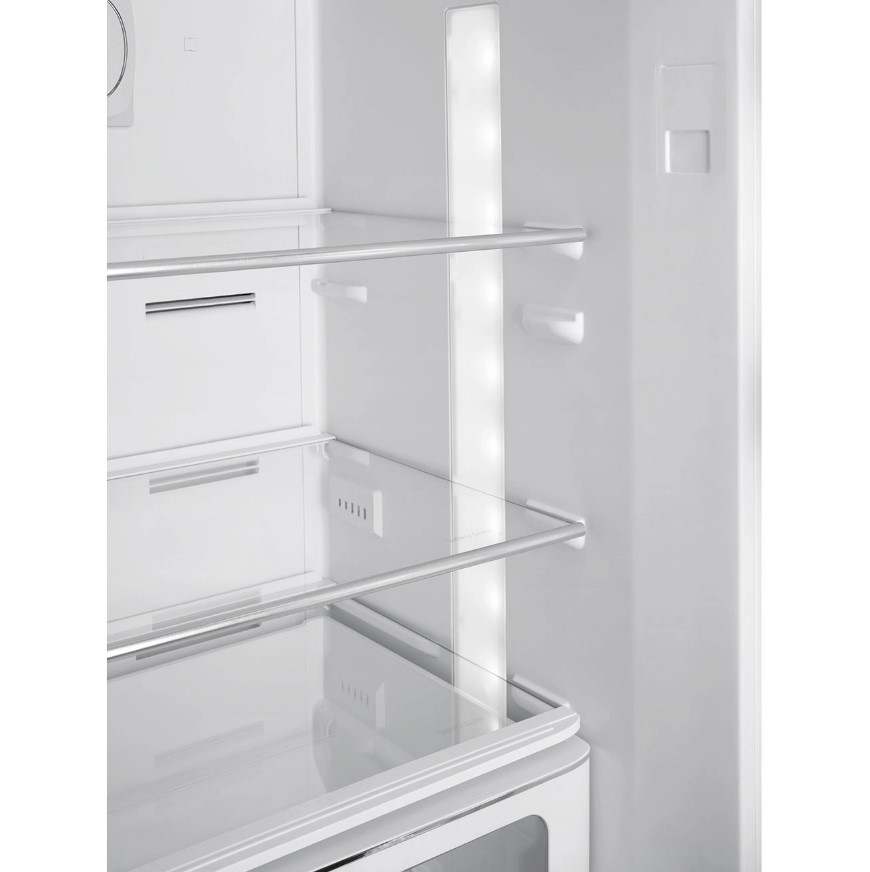 Отдельностоящий двухдверный холодильник SMEG FAB32RRD6, красный
