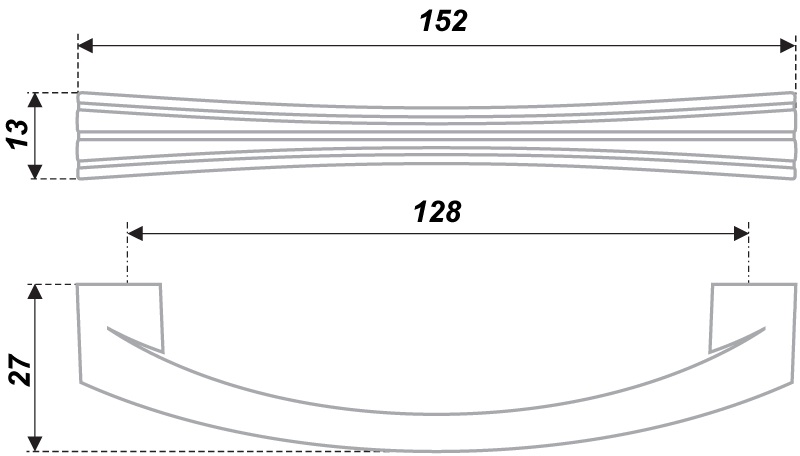 ручка RS270BSN.4/128 (25)/ПОД ЗАКАЗ