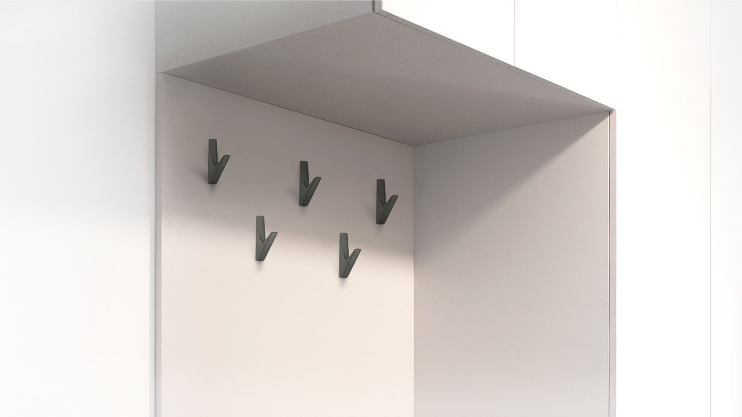 крючок K106CP.13 SINUS хром полированный (30) ПОД ЗАКАЗ