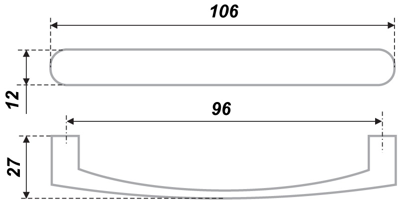 ручка RS015CP.4/96 (25)