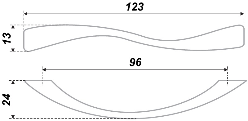 ручка RS032CP.3/96 (25/250)