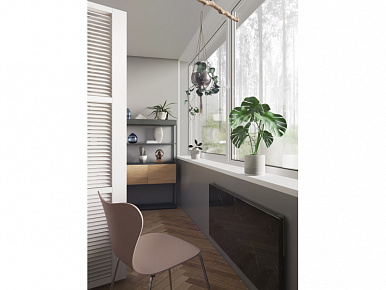 Консоль складная черная