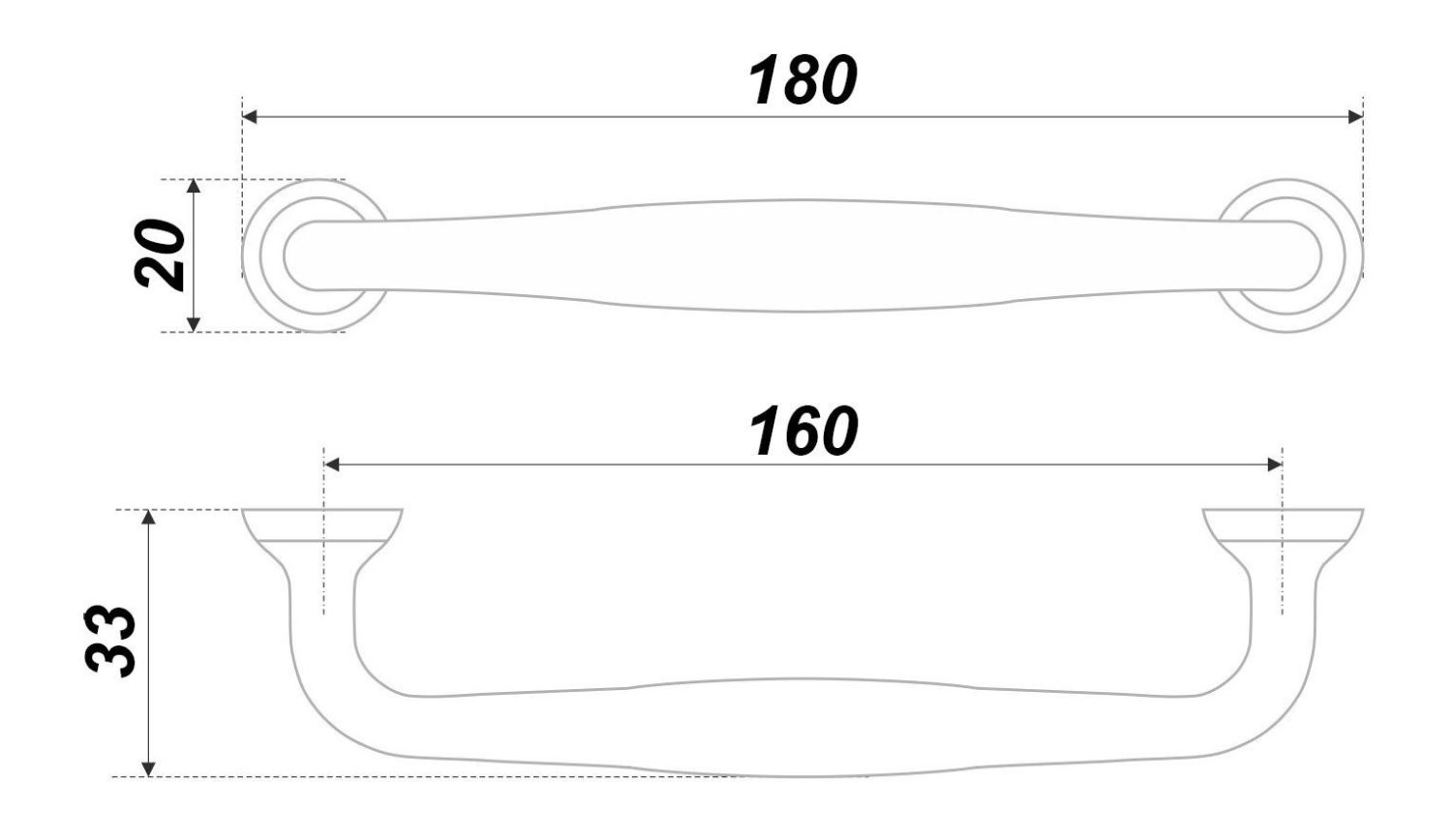 ручка RS433CP.4/160 (35)