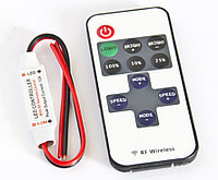Диммер Mini радио с пультом, 1*6А DC 5-24V