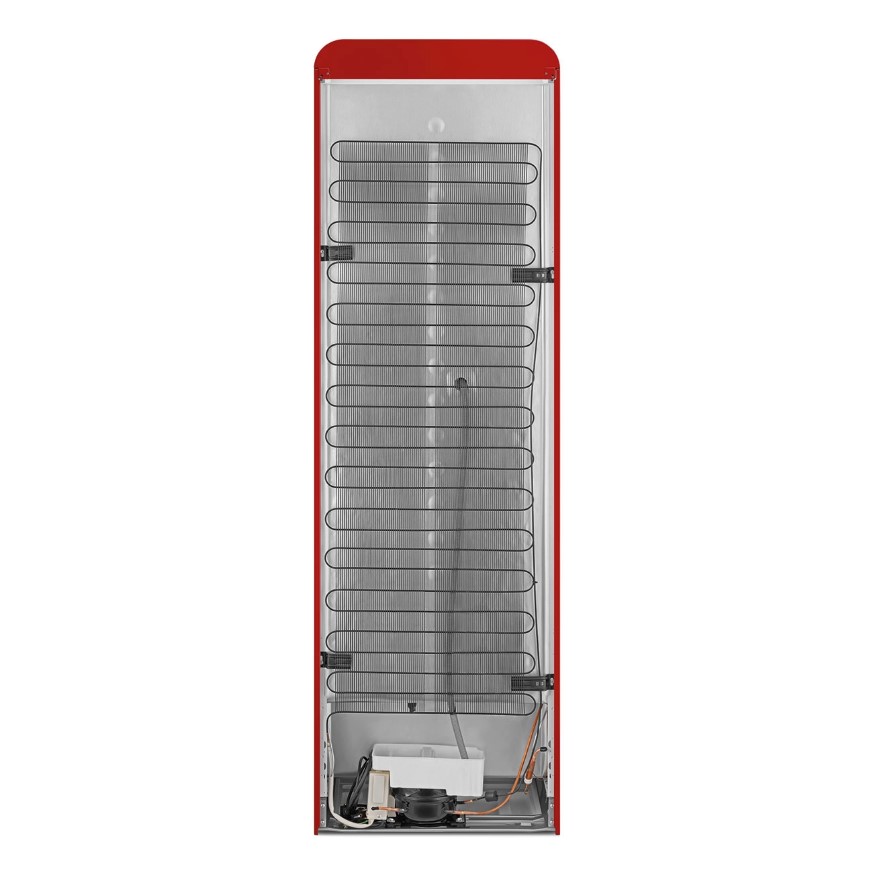 Отдельностоящий двухдверный холодильник SMEG FAB32RRD6, красный