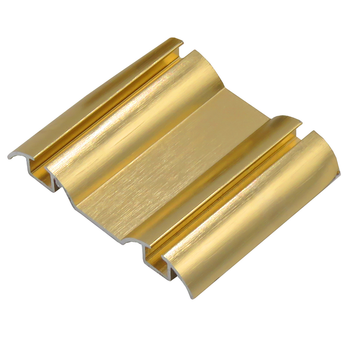 Трек нижний, Золото браш, 2500 мм (чр 2430 мм)