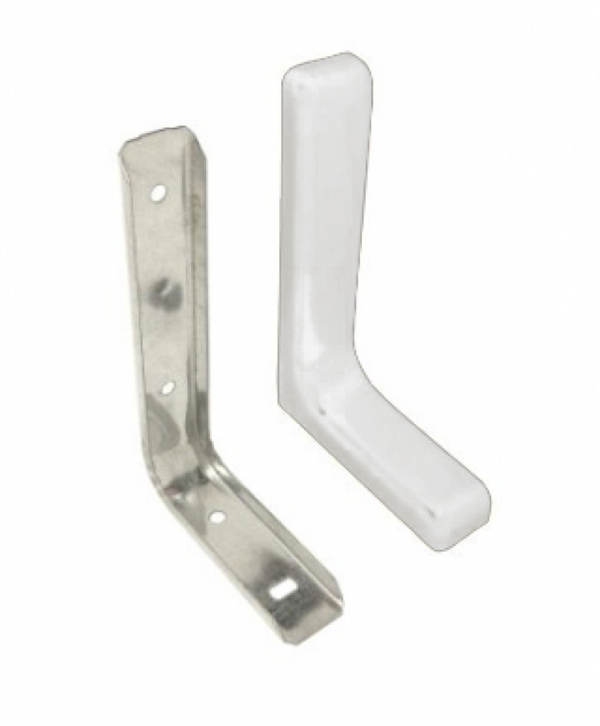 Полкодержатель 237*143*35, белый нагрузка 11кг