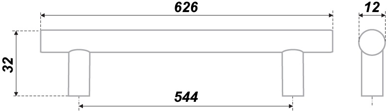 Ручка RR002CP.5/544 (10) ВЫВОД!