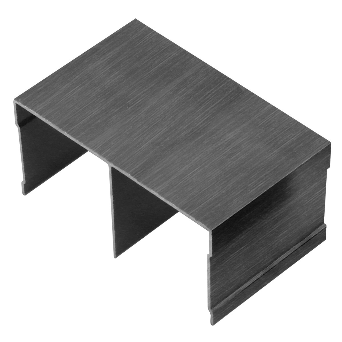 Направляющая двери верхняя 5900 мм,, Графит Браш