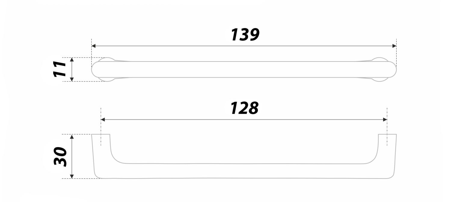 Ручка RS290BAF.4/128 OLAV ВЫВОД