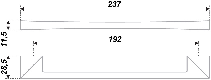 ручка RS184CP.4/192 ПОД ЗАКАЗ